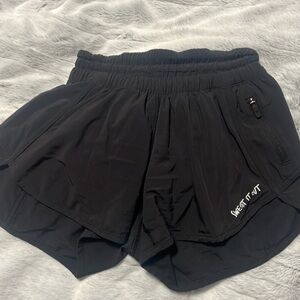 lululemon athletica Black Athletic Shorts
